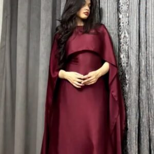 Cafe Dupatta & Gown(Silk)